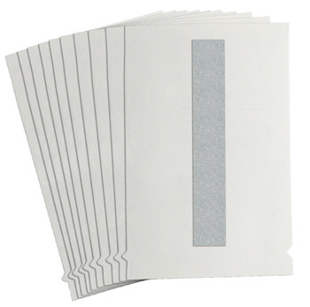 Picture of Brady Quik-Lite White Reflective Outdoor 9760-I Letter Label (Main product image)