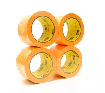3M Scotch 2460 Yellow Paint Edge Making Tape - 1 1/2 in Width x 60 yd Length