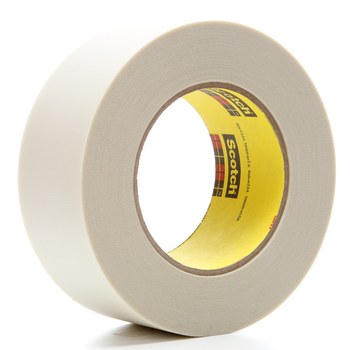 3M 361 White Cloth Tape - 2 in Width x 60 yd Length - 6.4 mil Thick - 04275