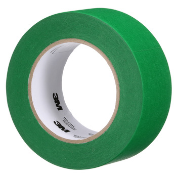 3M Green UV Resistant Masking Tape - 48 mm Width x 55 m Length