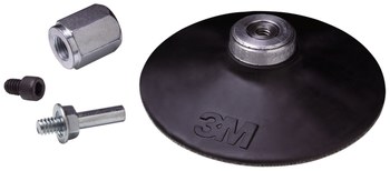 3M Roloc Disc Pad Assembly - Internal Attachment - 4 in Diameter - 05541