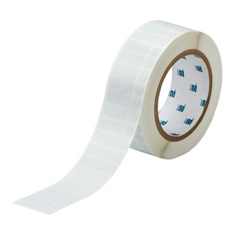 Picture of Brady Freezerbondz White Polyester Thermal Transfer THT-163-492-3 Die-Cut Thermal Transfer Printer Label Roll (Main product image)