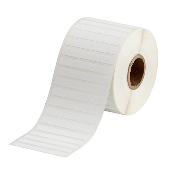 Picture of Brady White Polypropylene Thermal Transfer THT-151-7425-2-SC Die-Cut Thermal Transfer Printer Label Roll (Main product image)