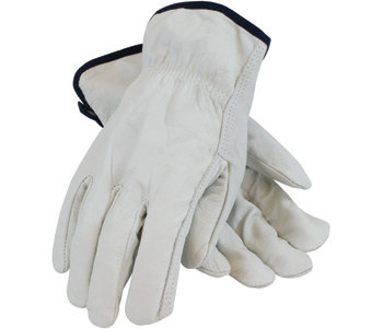 Economy Grade Top-Grain Cowhide Leather Work Gloves by PIP PID68162XL
