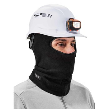 Ergodyne N-Ferno 6821 Black Polyester Fleece Cold Weather Balaclava Hood - 720476-16821