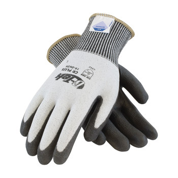 Picture of PIP G-Tek 19-D624 Black/White XL Dyneema/Lycra Cut-Resistant Gloves (Main product image)