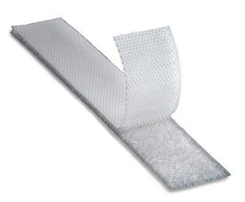 3M Scotchmate SJ3419FR White Reclosable Fastener - Hook with 300 hooks/in Stem Count - 1 in Width x 50 yd Length - 62953