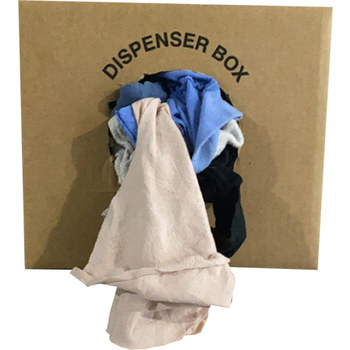 Picture of Spilfyter WR8000C-10 Z-Rags Mixed Fleece 10 lb Rags (Main product image)