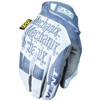 Mechanix Wear White Small Leather Work Gloves - MSV-00-008