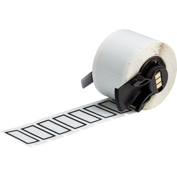 Picture of Brady MetaLabel Light Gray Polyester Thermal Transfer M6-24-486-BK Metalized Printer Labels (Main product image)