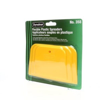3M Dynatron 358 Spreader - For Use With Caulk, Filler, Glaze, Putty - 6 in - 00358