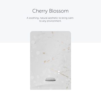 Kimberly-Clark Professional ICON White Marble Dispenser Faceplate - Pull Out by Hand Dispensing - 58824