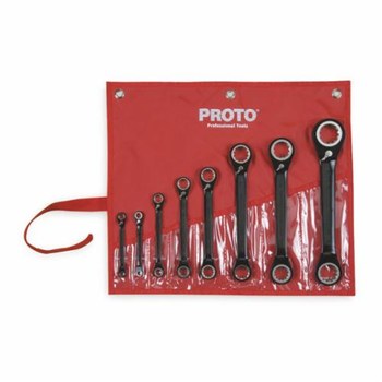 Proto JSBV-8S Double Box Reversible Ratcheting Wrench Set