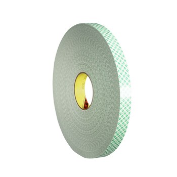 3M 4032 Double Coated Foam Tape 03362, 1 1/2 in x 72 yd, Off