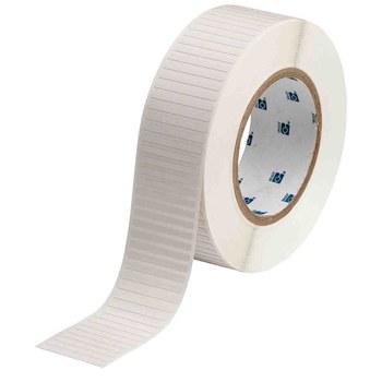 Brady UltraTemp THT-60-719-10 Die-Cut Printer Label Roll - 1.5 in x 0.125 in - Polyimide - White - B-719 - 92499