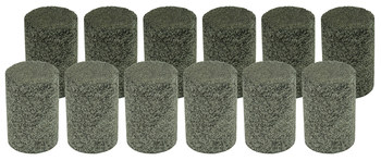Weiler Tiger Zirc Zirconia Alumina Abrasive Plug - 2 in Length - 5/8-11 UNC Center Hole - 68324
