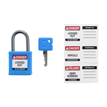 Brady Velocity Safety Padlock Lockout Tagout 177264 - 63094