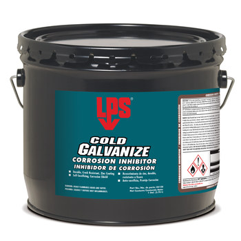 LPS Cold Galvanize Rust Inhibitor, Gray, 1 gal | RSHughes.com