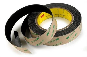 3M TB641 Black Grip Tape - 1 in Width x 15 ft Length - 38 mil Thick - High Durability - 98223