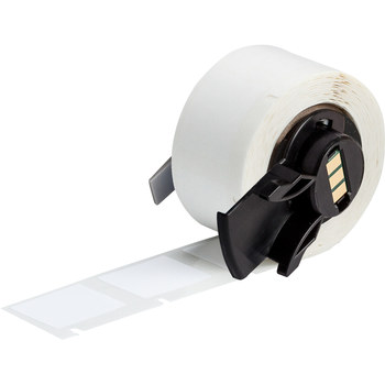 Picture of Brady White Polyester Thermal Transfer PTL-80-488 Die-Cut Thermal Transfer Printer Label Roll (Main product image)