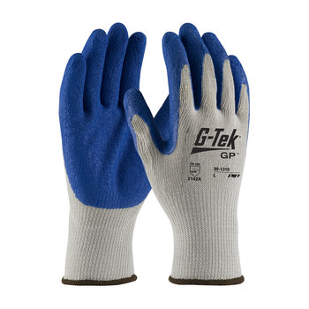 PIP G-Tek GP Rough Latex Coated Gloves - L, 12 Pack