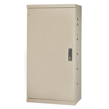 Picture of Akro-Mils ACS4P Akrodrawers 350 lb Putty Powder Coated, Textured Steel 18 ga Non-Stackable Secure Mini-Cabinet (Main product image)