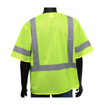 West Chester Viz-Up High-Visibility Vest 47300/M - Size Medium - Yellow - 50578