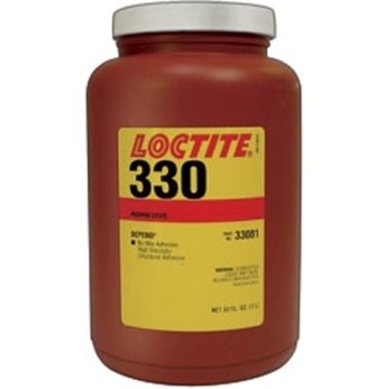 Loctite Depend 330 Amber One-Part Methacrylate Adhesive - 1 L Bottle - 00306