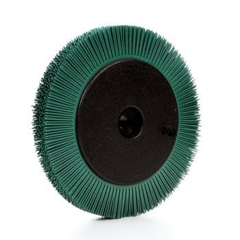 3M Scotch-Brite Radial Bristle Discs 3" Green Bristle Brush 50 Grit Coarse Grade