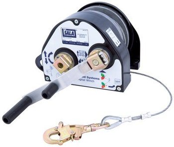 Picture of DBI-SALA Advanced Digital 100 Black and Silver Winch (Main product image)