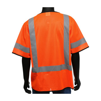 West Chester Viz-Up High-Visibility Vest 47303/L - Size Large - Orange - 50597