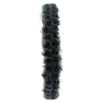 Weiler 09460 Wheel Brush - 10 in Dia - Knotted - Standard Twist Steel Bristle