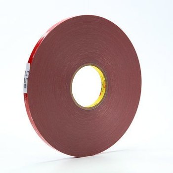 3M 4936F Gray VHB Tape - 1/2 in Width x 72 yd Length - 25 mil Thick