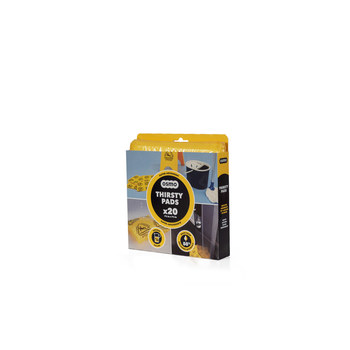 Picture of Meltblown Technologies Osmo Yellow w/Black Caution Sign Polypropylene/Cellulose/SAP 80 gal Absorbent Pad (Main product image)