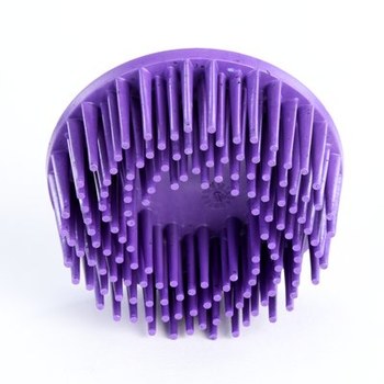 3M Scotch-Brite Roloc Ceramic RD-ZB Bristle Disc - Very Coarse Grade - Quick Change Attachment - 2 in Outside Diameter - 07536