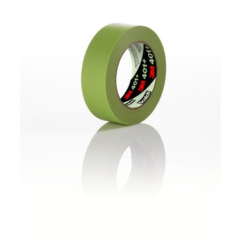 3M 401+ Performance Green High Performance Masking Tape - 24 mm (1 in)  Width x 55 m Length