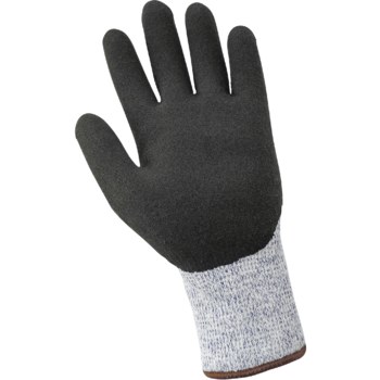 Global Glove Vise Gripster C.I.A. CIA300INT White/Blue Large Cut-Resistant Gloves - ANSI A4 Cut Resistance - Latex Coating - CIA300INT-9(L)