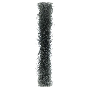 Weiler 01085 Wheel Brush - 6 in Dia - Crimped Steel Bristle