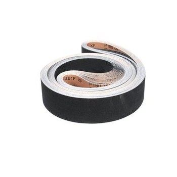 3M 461F Sanding Belt 17028 - 4 in x 132 in - Silicon Carbide - P180 - Very Fine