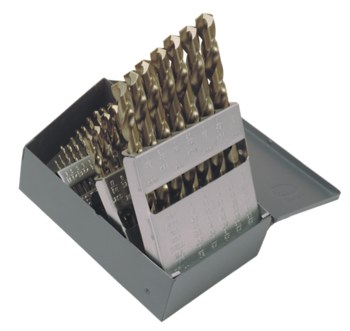 Picture of Chicago-Latrobe 550ASP 135° Right Hand Cut M42 High-Speed Steel - 8% Cobalt Heavy-Duty Jobber Drill 47796 (Main product image)