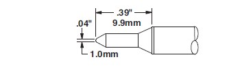 Picture of Metcal Smartheat - STTC-131 Soldering Cartridge (Main product image)