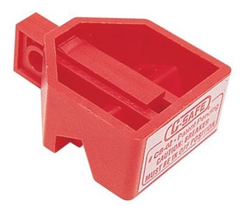 Picture of Honeywell Red Polyamide Circuit Breaker Lockout Device (Main product image)