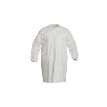 Picture of Dupont White Large Isoclean Cleanroom Frock (Main product image)