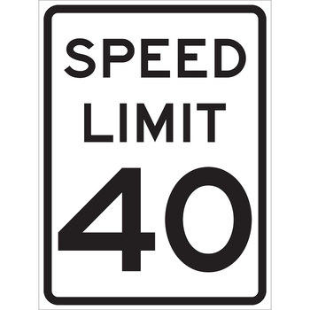 Picture of Brady B-959 Aluminum Rectangle White English Stop Signs, Traffic Control Signs & Banners Sign part number 115644 (Main product image)