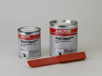 LOCTITE 235642 Fixmaster Steel Putty, 4 lb, Kit, Metallic