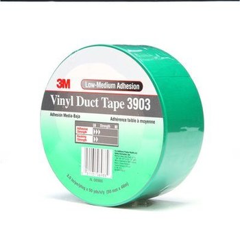 3M 3903 Green Duct Tape - 2 in Width x 50 yd Length - 6.5 mil Thick - 06986
