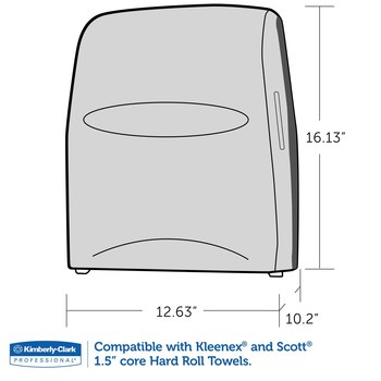Kimberly Clark Smoke Automatic Paper Towel Dispenser in the Paper