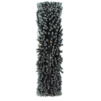 Weiler Burr-Rx 17541 Wheel Brush - 1 1/2 in Dia - Crimped Round Nylon Bristle