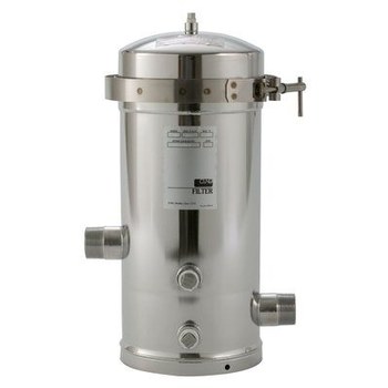 3M Aqua-Pure 4808713 SS4 EPE-316L Filter Housing - Stainless Steel 8 in x 19.5 in - 19324