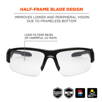 Ergodyne Skullerz Safety Glasses Dagr 52403